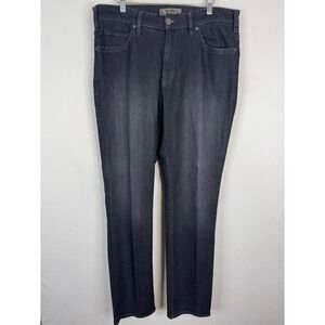 34 Heritage Charisma Comfort-Rise Stretch Classic Fit Black Jeans 38x36 ASU03220